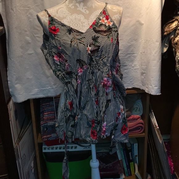 Dress forum floral romper - Picture 2 of 4